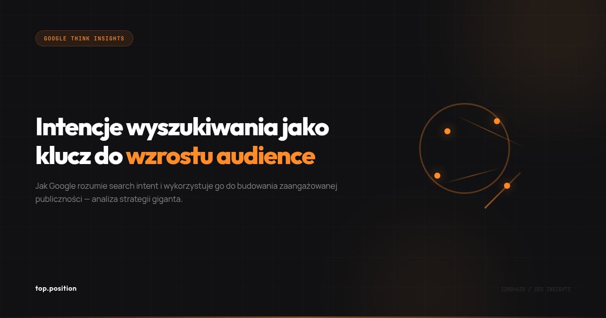 4 kluczowe insights o intencji wyszukiwania, które pomogą ci zwiększyć zasięg organiczny