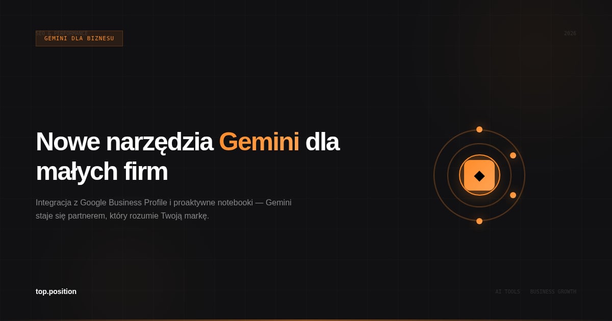 Gemini dla biznesu — 5 nowych funkcji, które zaoszczędzą czas właścicielom firm