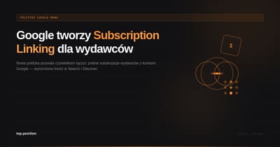 Agencja SEO i Google Ads Katowice | TopPosition — od 2003