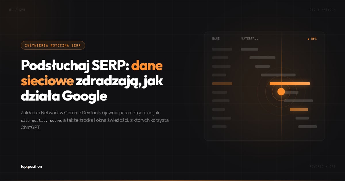 Podsłuchiwanie SERP-a: jak zakładka Network dała 13 337 dolarów nagrody i wgląd w Google